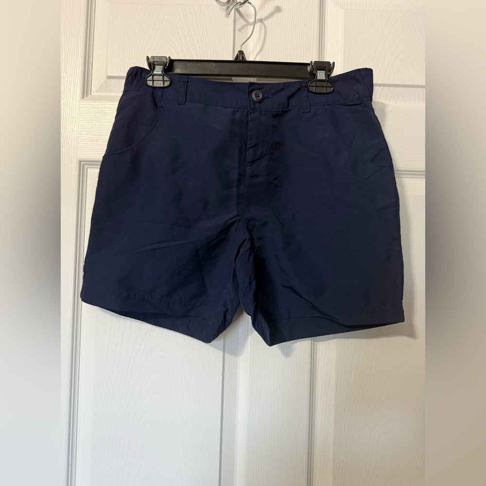 Columbia PFG Women’s Navy Blue Shorts- 8